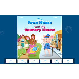 Hình ảnh [E-BOOK] i-Learn Smart Start 2 Truyện đọc - The Town Mouse and the Country Mouse