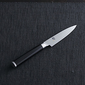 Dao bếp Nhật cao cấp Shun Classic Paring - Dao gọt hoa quả thép Damascuss 69 lớp DM0716  - dao bếp Nhật chính hãng