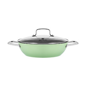 Mua Nồi lẩu chống dính vân đá Elmich El-5553GY28 size 28cm  - Hàng chính hãng