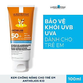 Kem Chống Nắng La Roche Posay Dạng Sữa Cho Trẻ Em Anthelios Dermo Kid SPF 50+ UVB & UVA 100ml