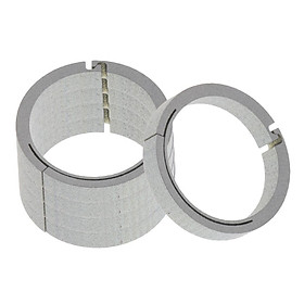 5pcs Titanium Round Keychain Carabiners Spring Snap Hook Clip
