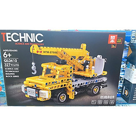 Bộ Đồ Chơi Lắp Ráp, Ghép Hình Xe Cẩu TECHNIC QL0410 327 Miếng Ghép