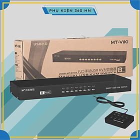 Mua Bộ Switch KVM 8 PORT KVM VGA USB 1-8 MT-VIKI - 8 Máy Tính Ra 1 Màn Hình - Hàng Nhập Khẩu