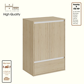Mua HAPPY FURNITURE   Tủ lưu trữ 2 cửa mở 1 ngăn kéo    TCM_284   70cm x 45cm x 100cm DxRxC
