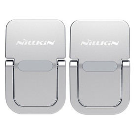 Bộ giá đỡ tản nhiệt mini cho Macbook / laptop siêu nhỏ gọn hiệu Nillkin Laptop Bolster portable stand (thiết kế chắn chắn, nhỏ gọn tiện dụng) - hàng chính hãng - Trắng