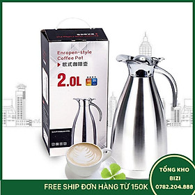 Bình Giữ Nhiệt Inox Cao Cấp 2 Lít - Free Ship Toàn Quốc