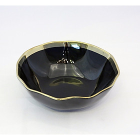 Mua Bát cơm đen viền vàng 13cm 5442