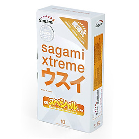 Bao Cao Su Sagami Xtreme Super Thin (10 Cái / Hộp)