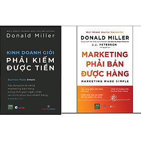 Combo KINH DOANH GIỎI PHẢI KIẾM ĐƯỢC TIỀN   +Marketing Phải Bán Được Hàng