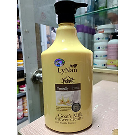 Sữa tắm sữa dê LyNan- Nhập khẩu Malaysia (chai 1200ml)