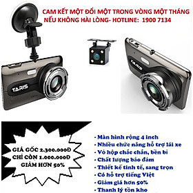 Mua Camera hành trình Ô tô tự lắp dễ dàng Taris TA9 chính hãng - Full HD 1080p - cảnh báo va chạm - Gsensor - ghi hình ngược sáng - thẻ nhớ 32BG