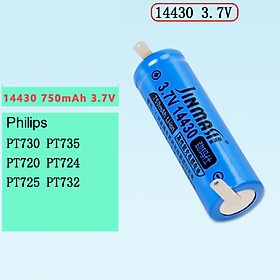 Pin Li-ion 14430 và 14500 3.7V, Dung lượng pin 750mAh dùng cho máy cạo râu Philips