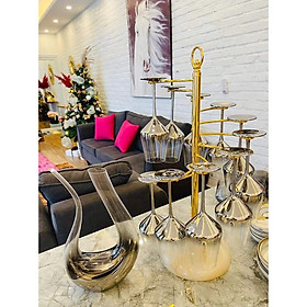 Mua giá treo ly ruou vang sang trọng hoàng gia