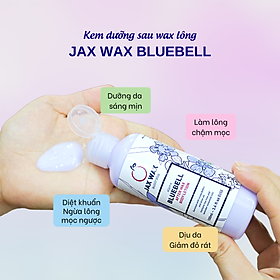 Kem dưỡng sau wax lông Jax Wax Australia Bluebell 100ml