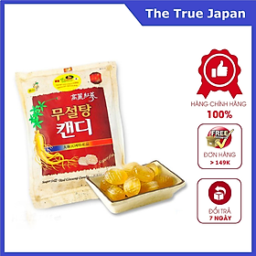 Hình ảnh Thùng 20 gói Kẹo hồng sâm không đường cao cấp Sugar Free Red Ginseng Candy (500g x 20)  - Hàn Quốc