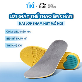 Cặp lót giày thể thao êm chân, hai lớp thấm hút mồ hôi, chống hôi chân_LGTT05_LOTGIAY XIMO