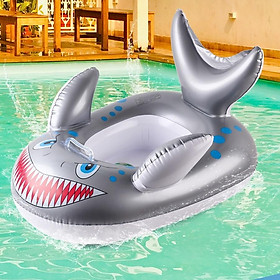 Mua Phao Tập Bơi Chống Lật Xỏ Chân Cho Bé 2-6 Tuổi Mẫu Cá Mập