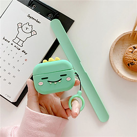 Mua Hộp bảo vệ dành cho Airpods Pro Case kèm dây đeo Khủng Long