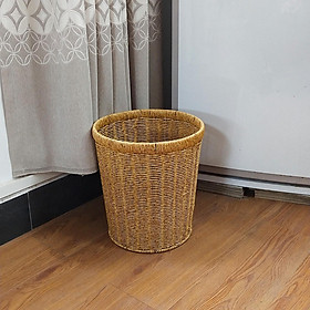 Woven Laundry Storage Baskets Kitchen Trash Basket for Laundry Room Home Living