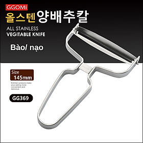 Mua  HÀNG CHÍNH HÃNG  Bào  nạo  gọt vỏ rau củ lưỡi sắc bén Nạo Ggomi GG369 Hàn Quốc bằng thép không gỉ
