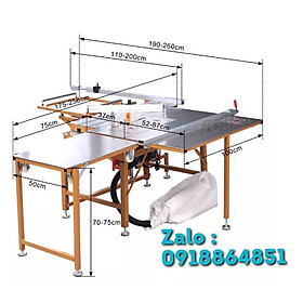 Mua Máy cưa bàn trượt mini 2 lưỡi WJ300