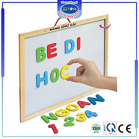 Hình ảnh Đồ chơi gỗ Bảng chữ cái nam châm | Winwintoys 68312 | Giúp bé phát triển trí tuệ và tư duy | Đạt tiêu chuẩn CE và CR