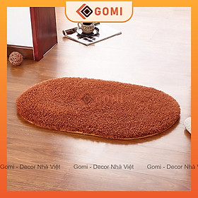 Mua Thảm Chùi Chân Lau Chân Oval  Thảm Thấm Hút Nước Nhà Tắm Nhà Bếp Chống Trơn