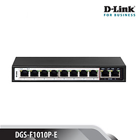 Mua Switch Gigabit PoE 10 cổng D-Link DGS-F1010P - Hàng Chính Hãng