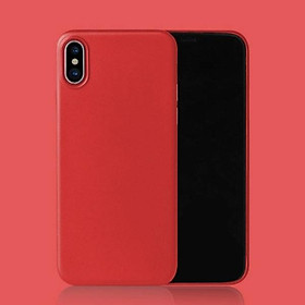 Ốp lưng nhám siêu mỏng 0.3mm cho iPhone XS Max hiệu Memumi có gờ bảo vệ camera