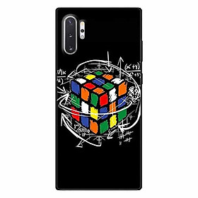 Ốp lưng in cho Samsung Note 10 Plus Rubik Toán Học
