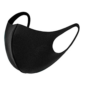 Mouth Mask Reusable Washable Dust Proof Face Mask Black