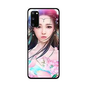 Ốp Lưng Dành Cho Samsung Galaxy S20 mẫu Cung Nữ Anh Đào - Hàng Chính Hãng