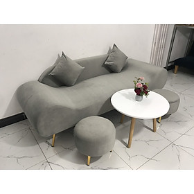 Mua Ghế sofa băng thuyền 2m xám trắng