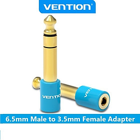 Đầu chuyển Audio 6.5mm (M) sang 3.5mm (F) Vention VAB-S01-L - Hàng chính hãng