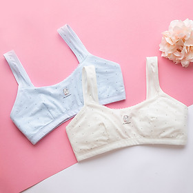 Áo Lót Không Gọng Cho Bé Gái Đang Phát Triển 8-14 Tuổi (2 Cái)