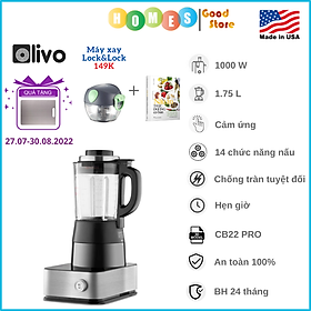 Máy Làm Sữa Hạt Olivo CB22 Pro Thương Hiệu Mỹ Gồm 14 Chức Năng - Hàng Chính Hãng