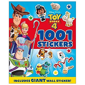 [Download Sách] Disney Pixar Toy Story 4 1001 Stickers (1001 Stickers Disney)