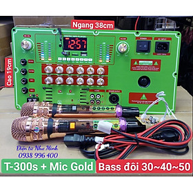 Mua MẠCH LOA KÉO CÔNG SUẤT LỚN T-300S dsp Reverb - TIẾNG MIC CỰC HAY - DÙNG THÙNG LOA ĐÔI 50 / 40