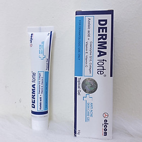 Gel mờ thâm mụn DEMAFORT giảm sưng đỏ,mờ thâm tuýp 15g