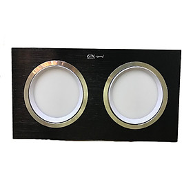 Mua Đèn led âm trần đôi 2x7W chống lóa TD-2F701