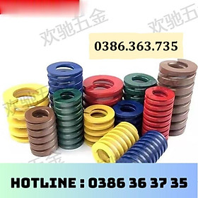 Lò xo khuôn mẫu , lò xo nén Khuôn Xanh Trong Nước Lò Xo Nén  Mài Mòn Hợp Kim Thép Lò Xo 8 10 12 14 16 18 20-60