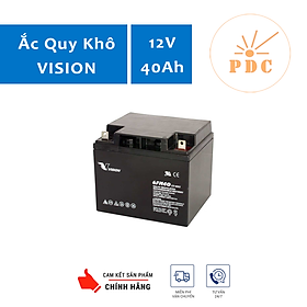 Ắc quy Vision 6FM40E-X 12V 40Ah - (PDC-TECH)