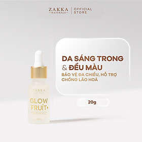 Serum (Tinh Chất) Vitamin C Zakka Naturals GlowFruit+ Brightening 20g