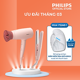 Bộ tạo ra loại tóc Philips BHP398/00 Gồm 1 Máy nghiền tóc + 1 Máy sấy tóc -  tạo ra loại tóc đơn giản - nhanh chóng - chuyên nghiệp nghiệp