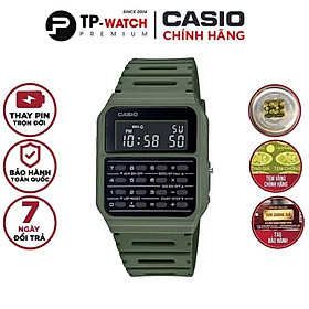 Đồng Hồ Nam Điện Tử Casio CA-53WF-3BDF Dây Nhựa