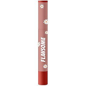 Son lì dạng thỏi Flawsome Creamy Lip Stain 2g With me Màu Cam đất