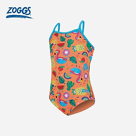Đồ bơi một mảnh bé gái Zoggs Tex Back - 463636-PLPR