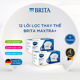 Combo 2 hộp lõi lọc Brita  Maxtra Plus (2 hộp pack 6 = 12 lõi)