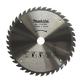 Mua Lưỡi cắt gỗ Makita 185mm 40 răng P-67957 - Hàng Chính Hãng
