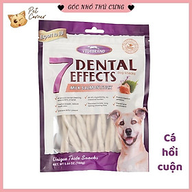Xương gặm sạch răng thơm miệng cho chó 7 Dental Effects (gói 160g)